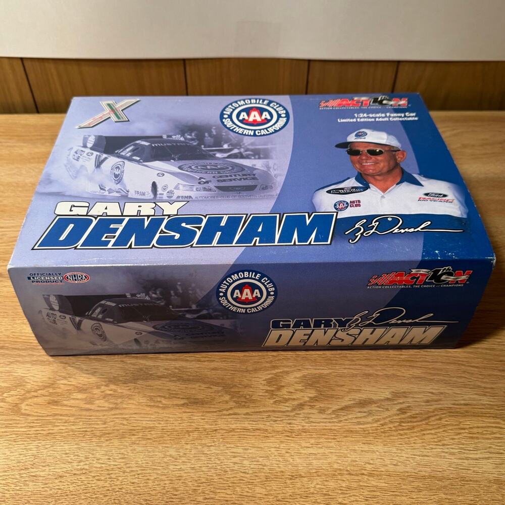 2002 Action Gary Densham AAA of Southern California Mustang Funny Car 1/24‎ 1:24